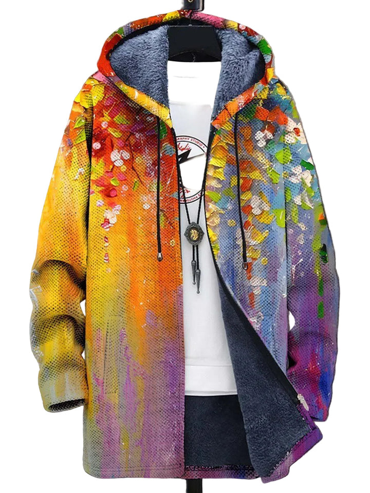 Giubbotto Retro Colorblock per Uomo