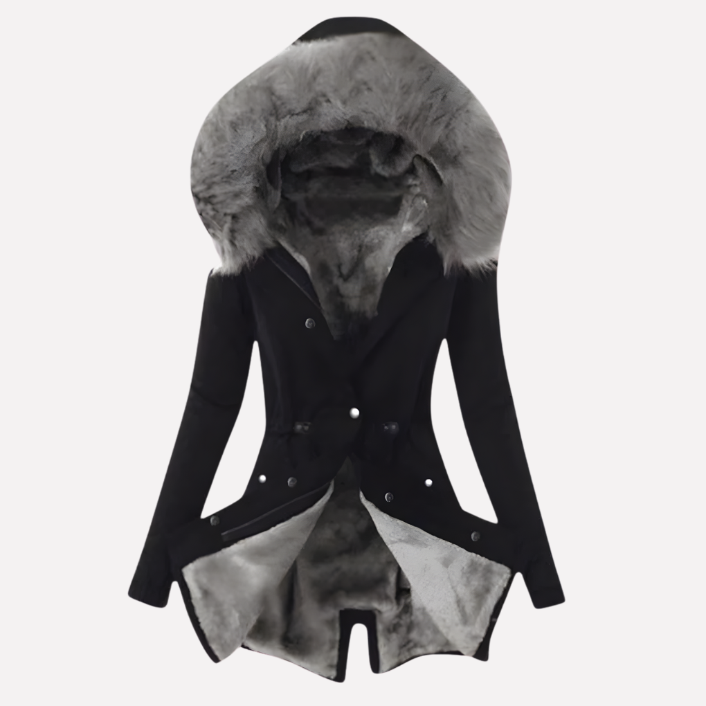 Cappotto Invernale da Donna con Cappuccio