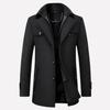 Cappotto da Uomo con Collo Scolpito