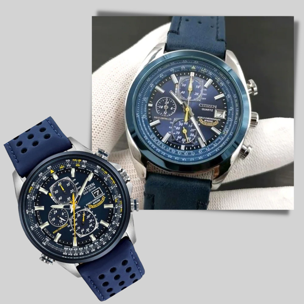 Orologio al Quarzo da Uomo – Stile Sleek con Design Pronto per l'Acqua