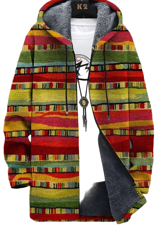 Giubbotto Retro Colorblock per Uomo