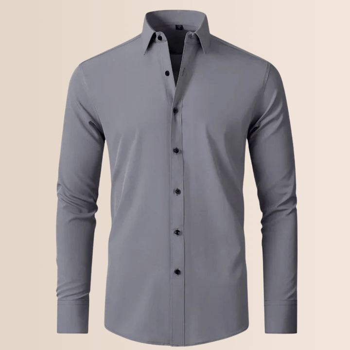 Camicia da lavoro elasticizzata da uomo