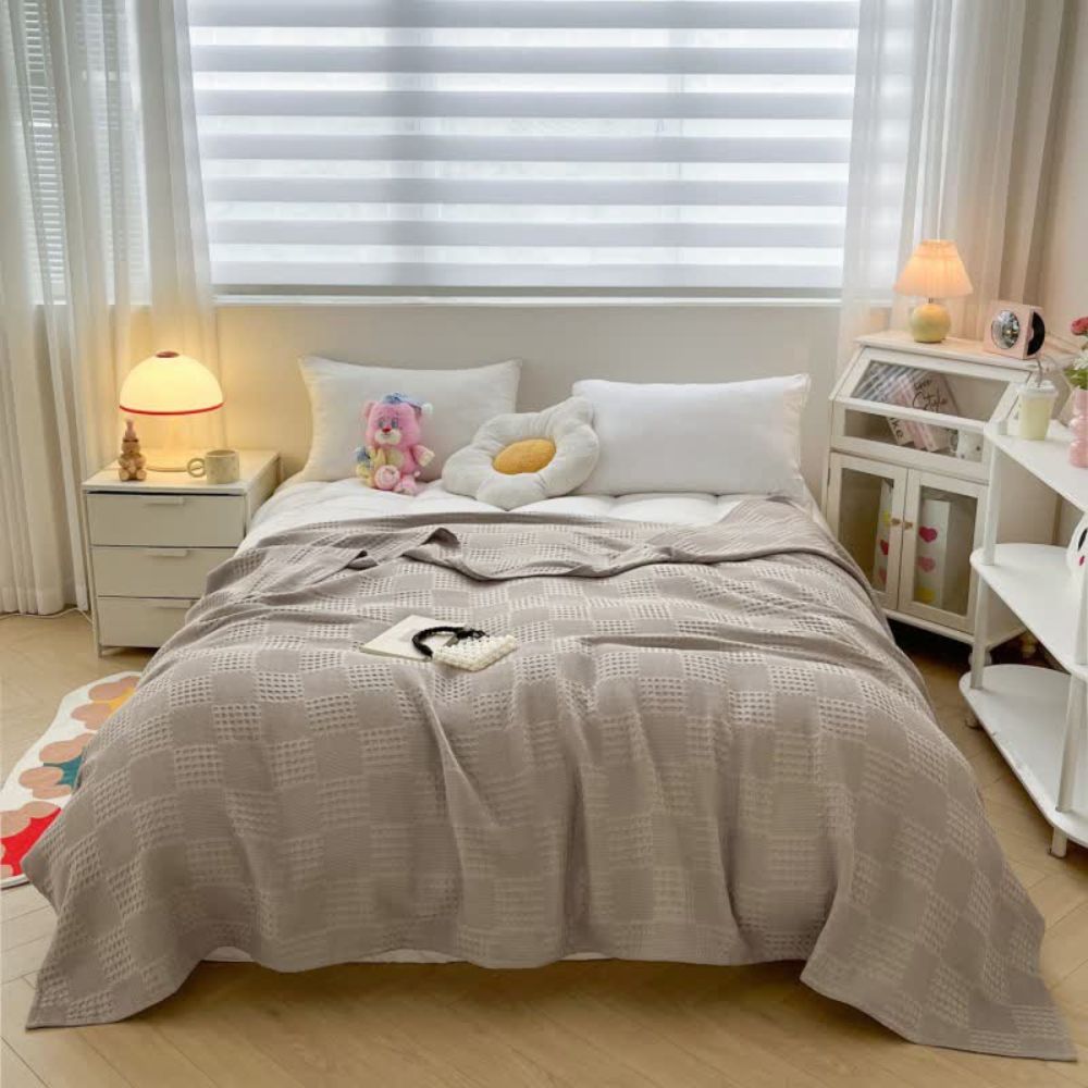 Coldcare – Coperta morbida a nido d'ape