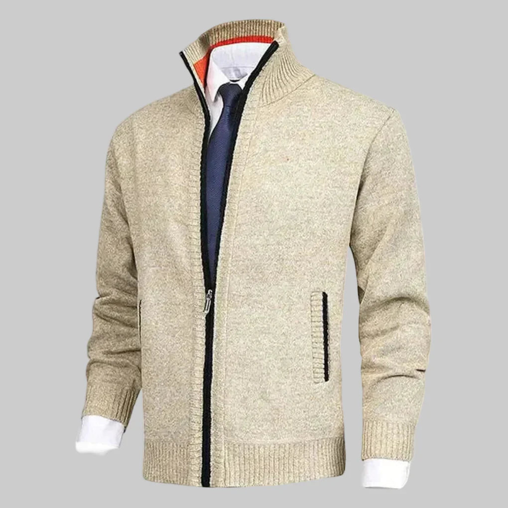 Cardigan Zip-Up per Uomini
