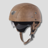 Casco Vintage per Motocicletta con Visiera Retrattile