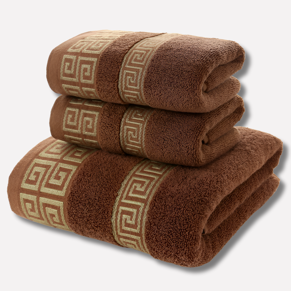 Athena – Set di 2 teli bagno in cotone
