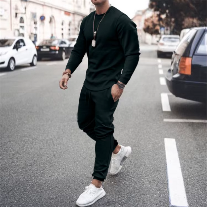 Set casual a due pezzi da uomo