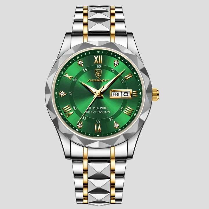 Orologio in acciaio inossidabile di lusso per uomini da indossare tutti i giorni