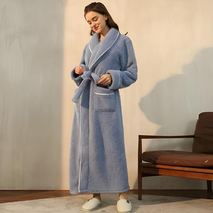 Accappatoio Luxe Fleece Caldo Comfort