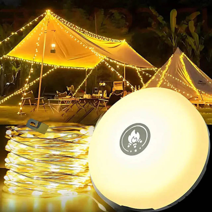 4-in-1 Luce Portatile da Campeggio – Illuminazione Versatile Ovunque