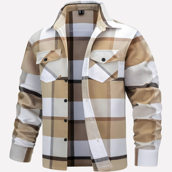 Camicia Flanella a Quadrati da Uomo