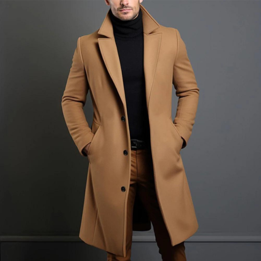Cappotto in Lana per Uomini – Stile Timeless per Giornate Fredde