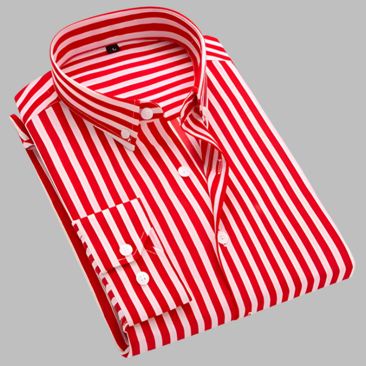Camicia in Cotone Oxford a Quadrati da Uomo
