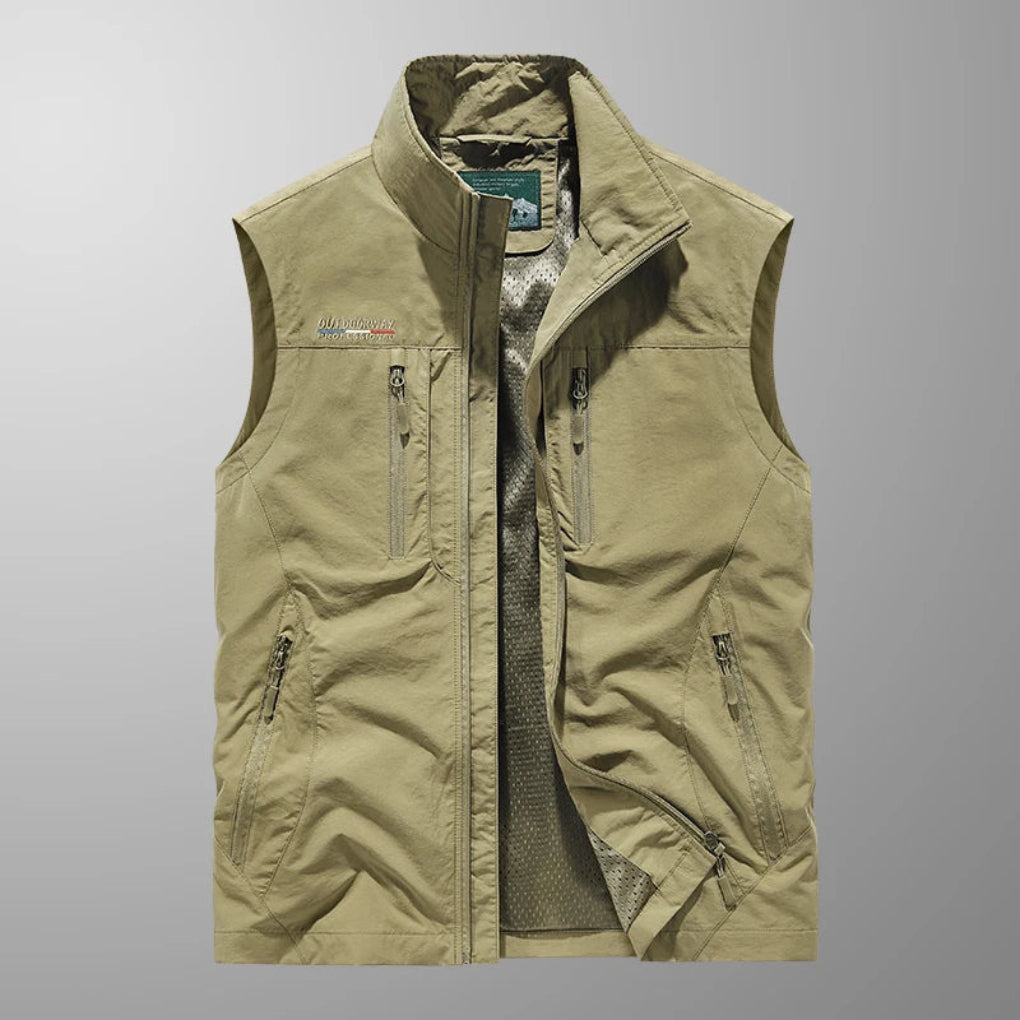 Gilet Multi-Tasche Traspirante per Uomini