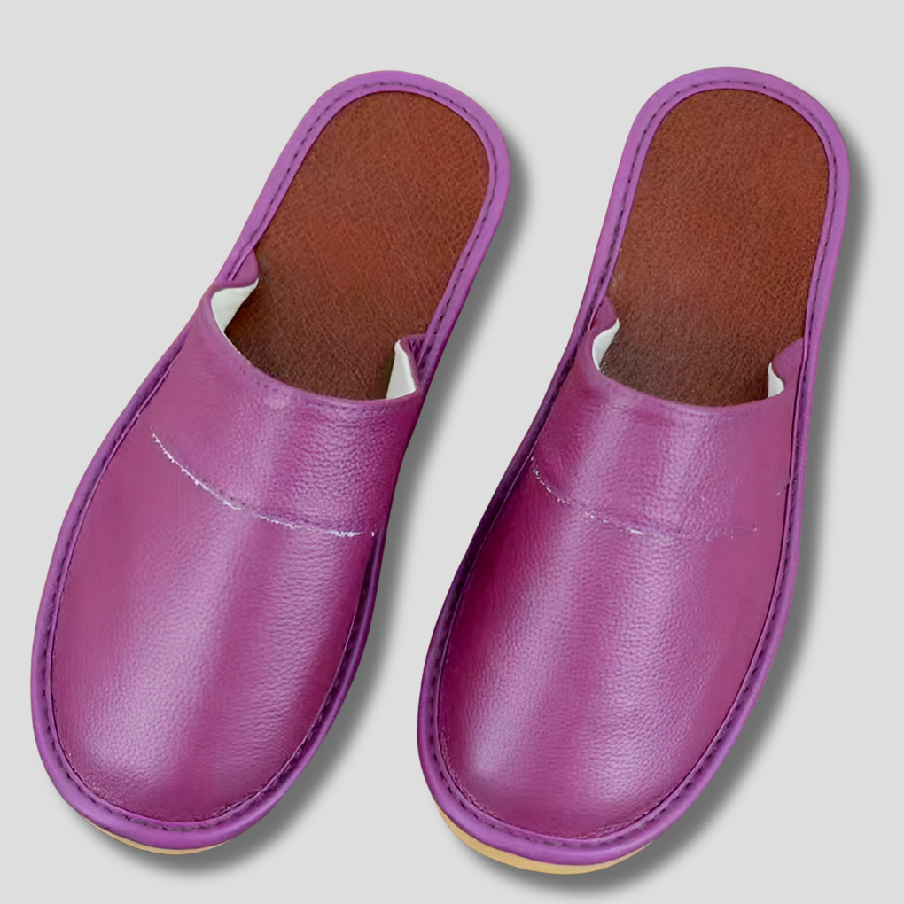 Pantofole in Pelle per Uomini
