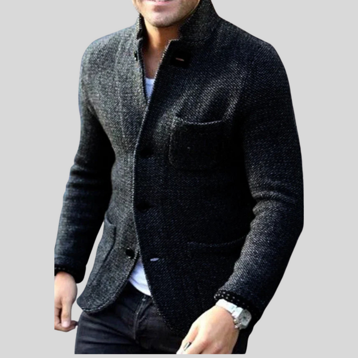 Blazer in Piuma da Uomo – Stile Moderno con Calore per il Freddo