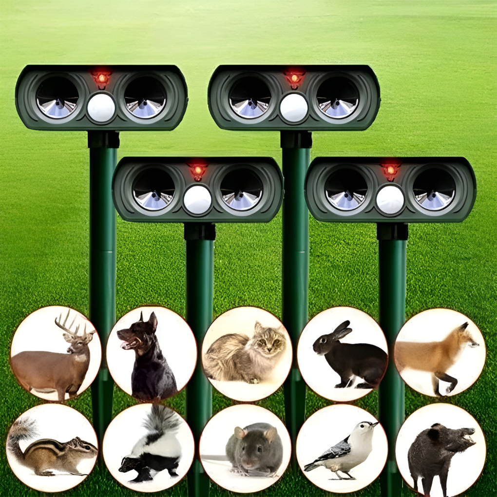 Repellente per Pesti Animali a Solar Infrarossi