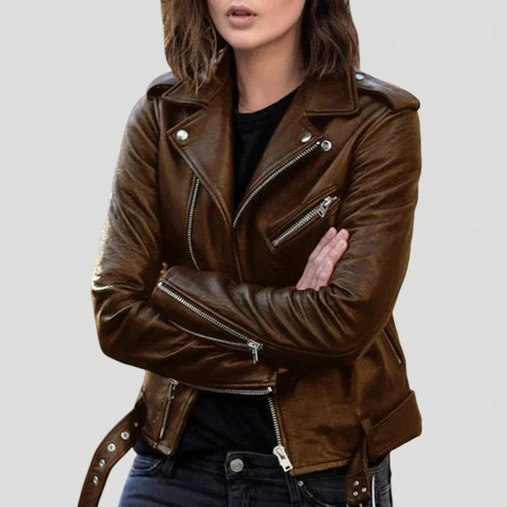 Giacca Biker Vintage per Donne