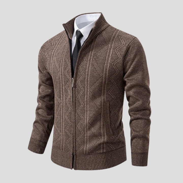 Cardigan da Uomo – Pezzo da Strato in Maglia