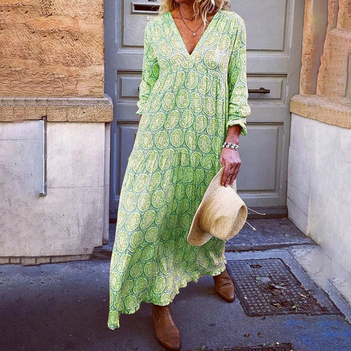 Abito Maxi Geometrico Bohowaves