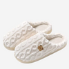 Calde pantofole morbide da donna