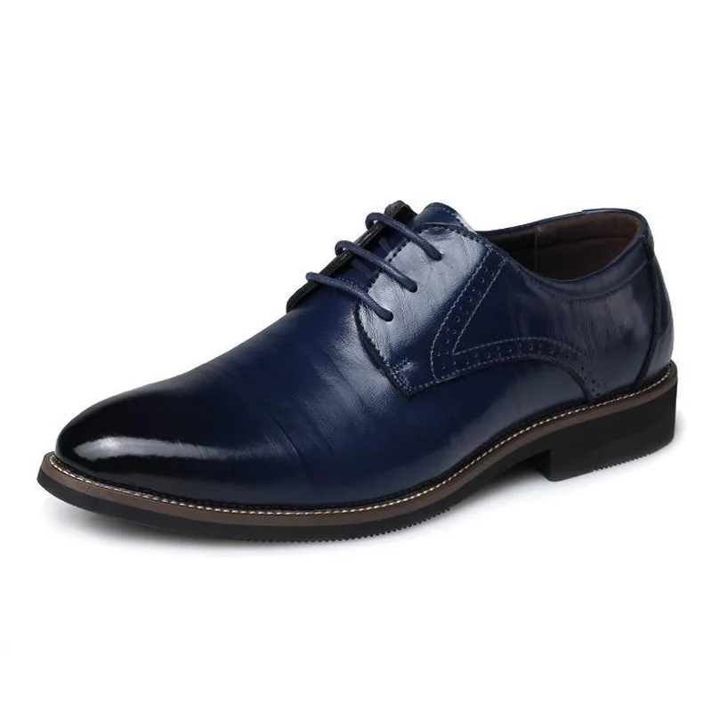 Scarpe Oxford stringate in similpelle vegana da uomo