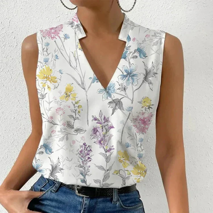 Top Senza Maniche Chic per Donne