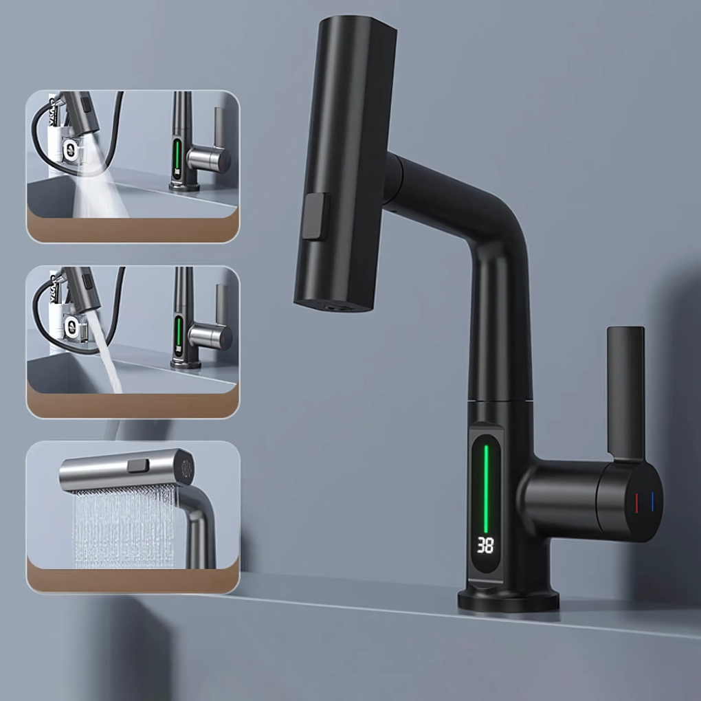 Rubinetto LED Flessibile per Cucina e Bagno