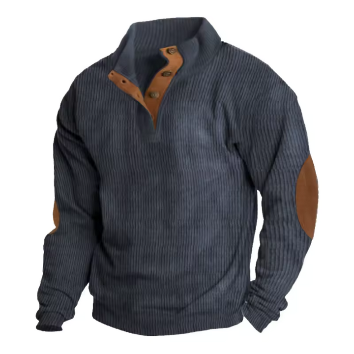 Maglione da uomo in velluto a coste, elegante e comodo