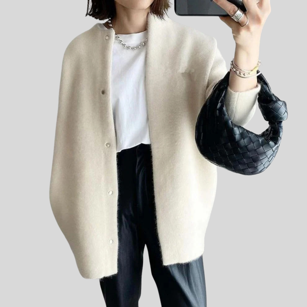 Cardigan Elegante – Strato in Maglia Raffinato