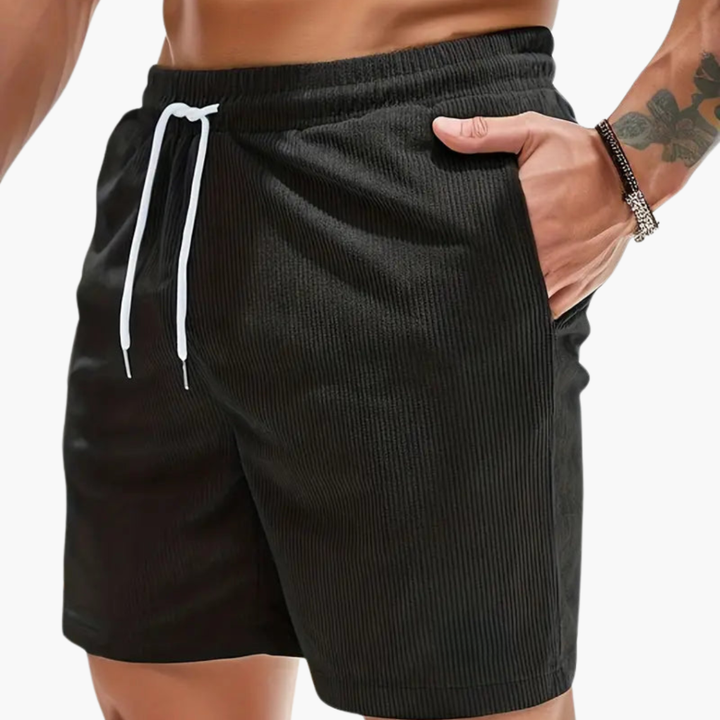 Pantaloni Corti in Corduroy da Uomo – Stile Estivo Casual