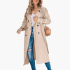 Trench da donna con pattina a bottoni prezzo in saldo
