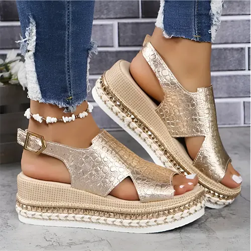 Aria – Sandali Piattaforma Stylish per Donne | Estate