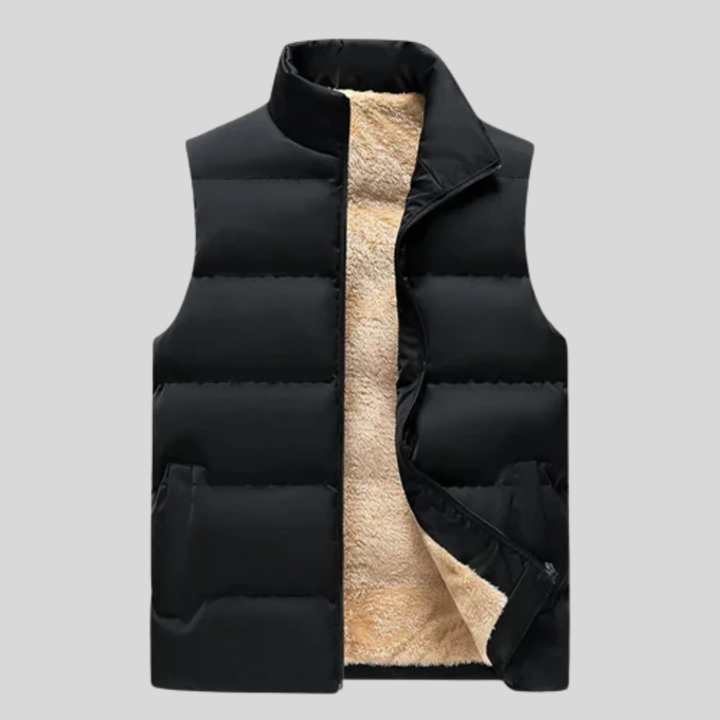 Gilet Invernale Misto Lana per Uomo
