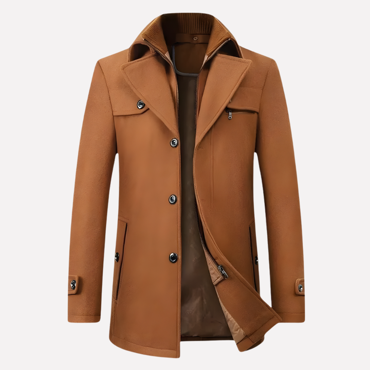Cappotto Classico in Lana per Uomini