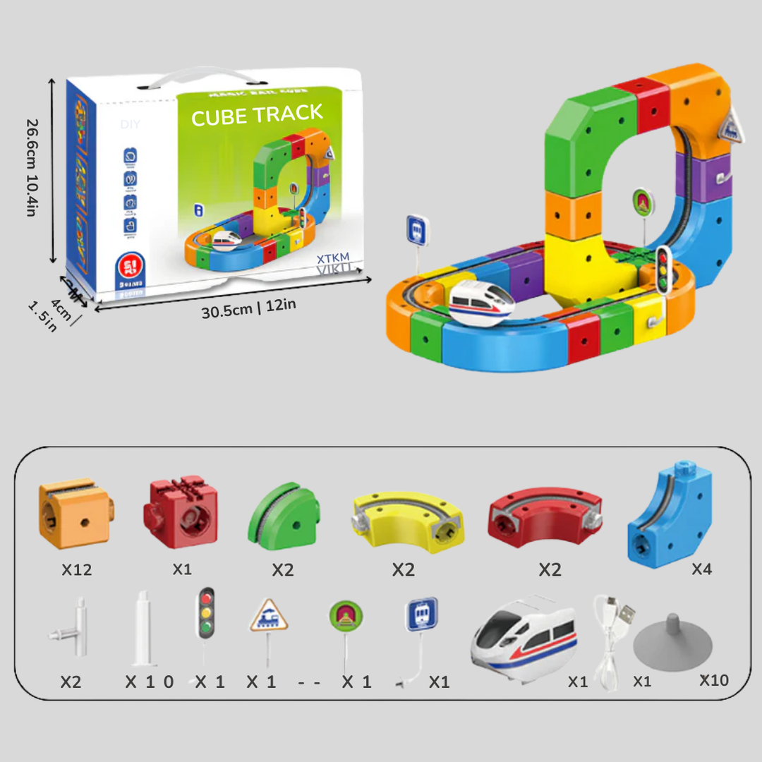 Set di Costruzione Treno Meccanico 3D