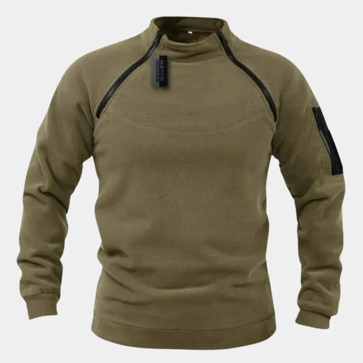 Maglione elasticizzato versatile per il comfort quotidiano