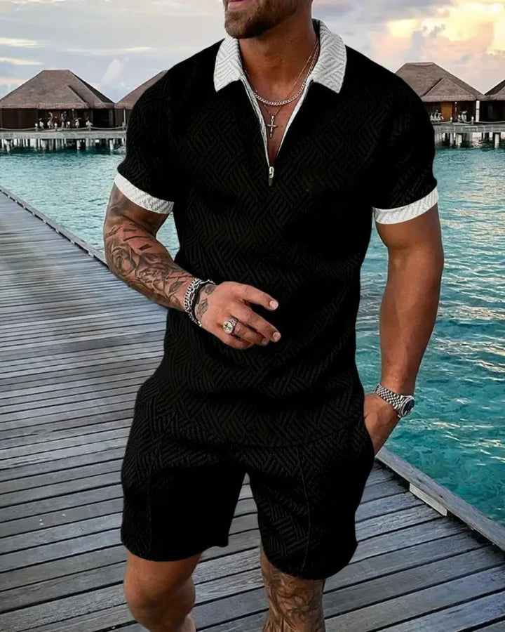 Abbigliamento Estivo Tuta con Zipper