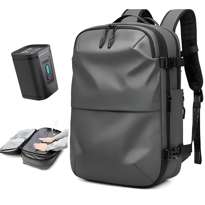 Zaino Compressione Carry-On – Leggero, Sicuro & Ideale per Brevi Avventure di Viaggio