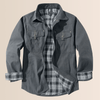 Giacca da uomo in flanella a quadri stile vintage