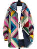 Giubbotto Retro Colorblock per Uomo