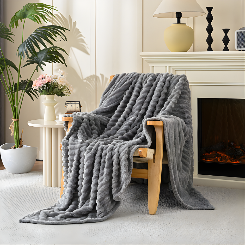 Coperte in Finta Pelliccia