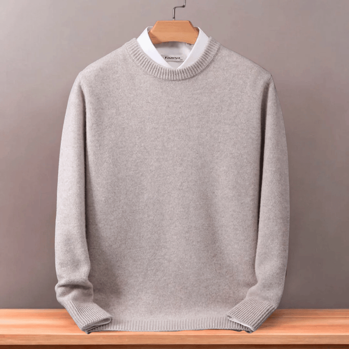 Maglione da uomo oversize in lana pregiata