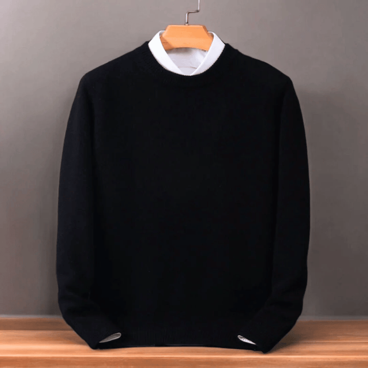 Maglione da uomo oversize in lana pregiata