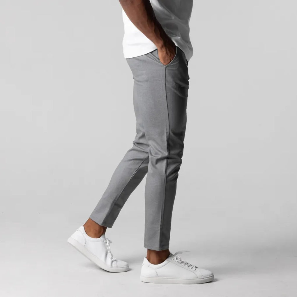 Pantaloni Chino Uomo Stile Elegante per Uso Quotidiano