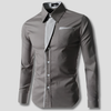 Camicia da uomo a maniche lunghe – Design in cotone classico