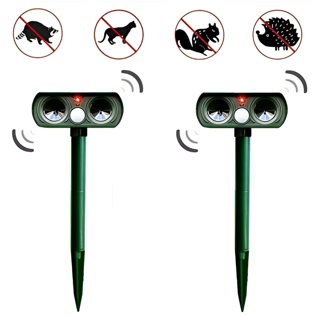 Repellente per Pesti Animali a Solar Infrarossi