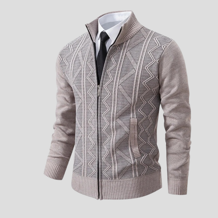 Cardigan da Uomo – Pezzo da Strato in Maglia