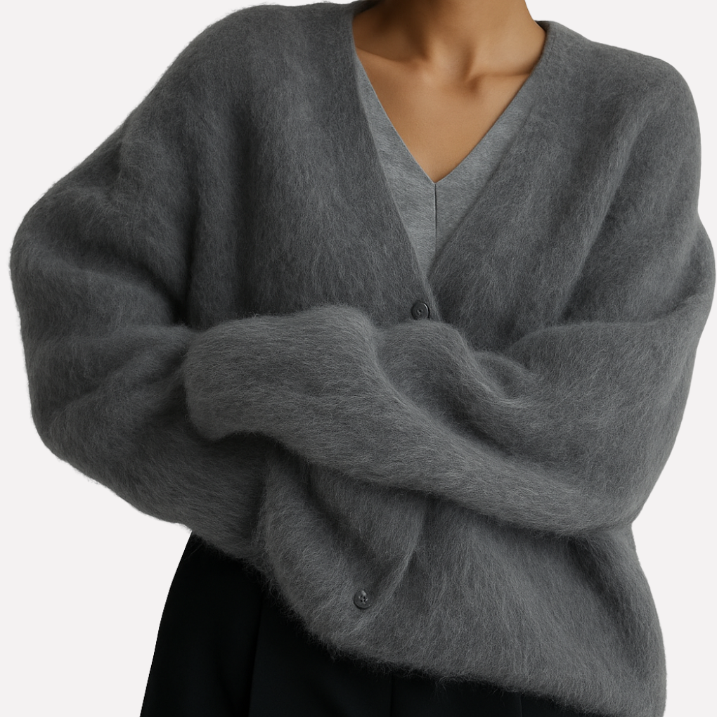 Maglione classico in maglia da donna