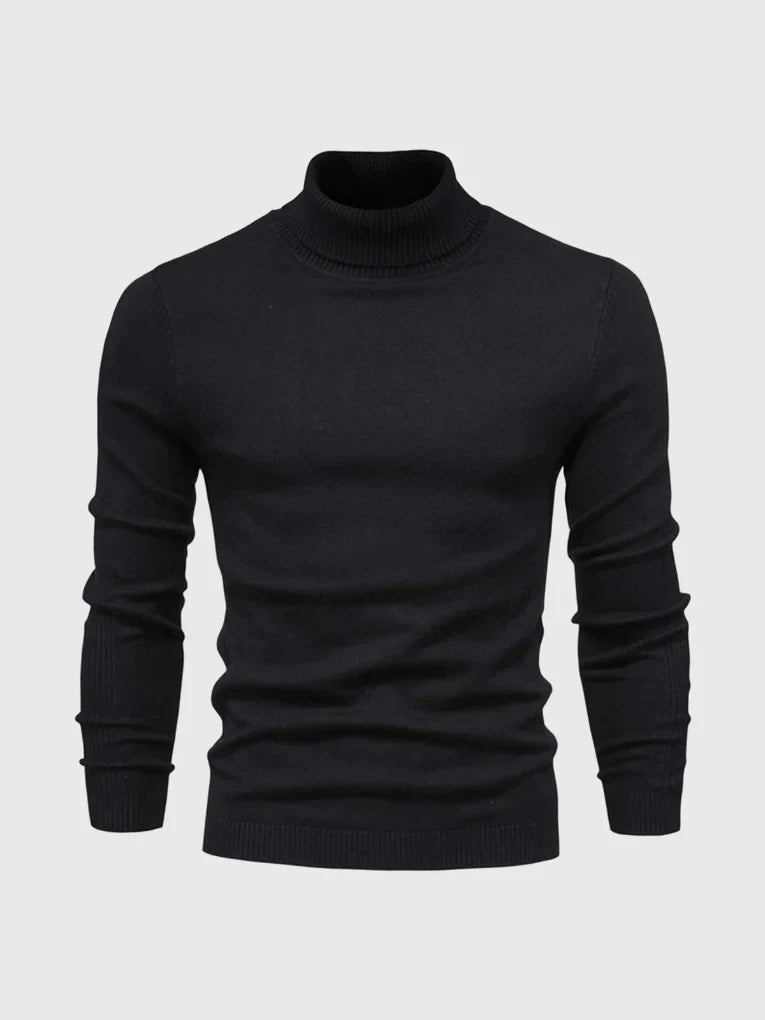 Maglione Collo Alto Uomo – Lavabile e Versatile